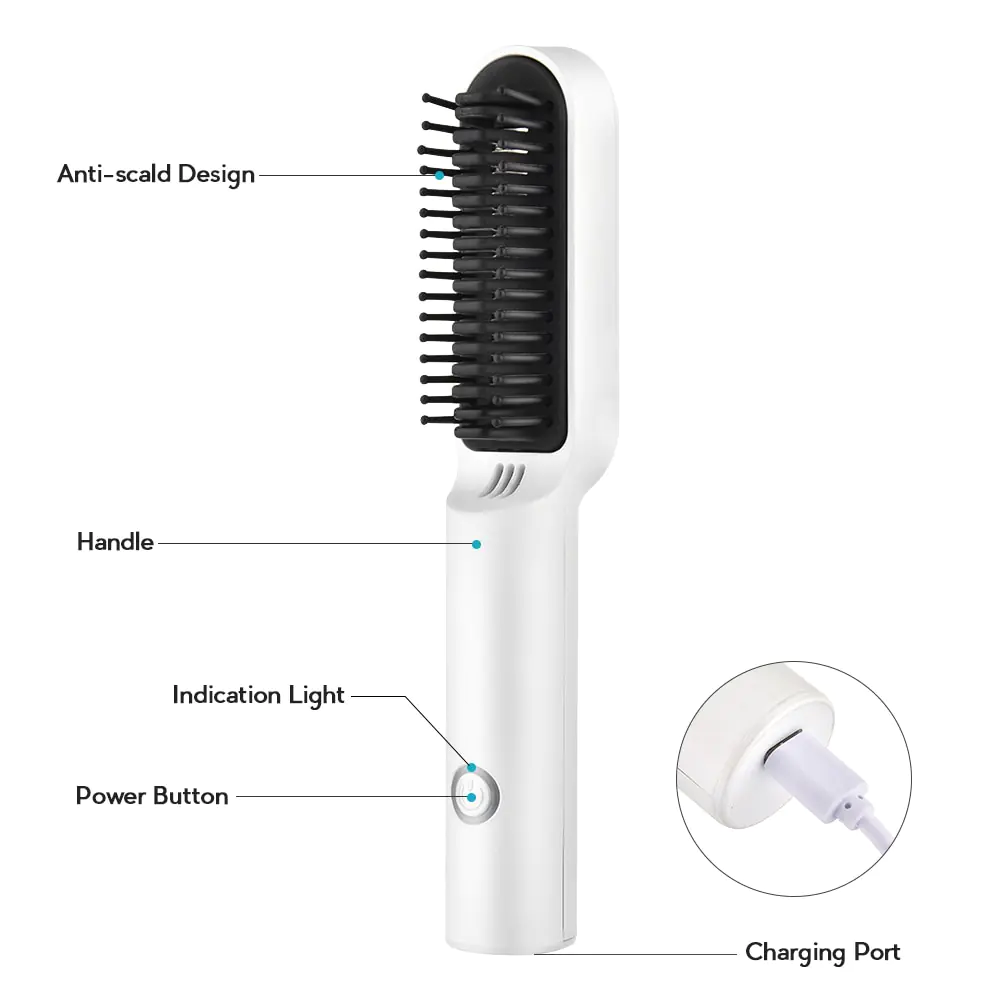 Ceramic Electric Hair Brush - Image 5