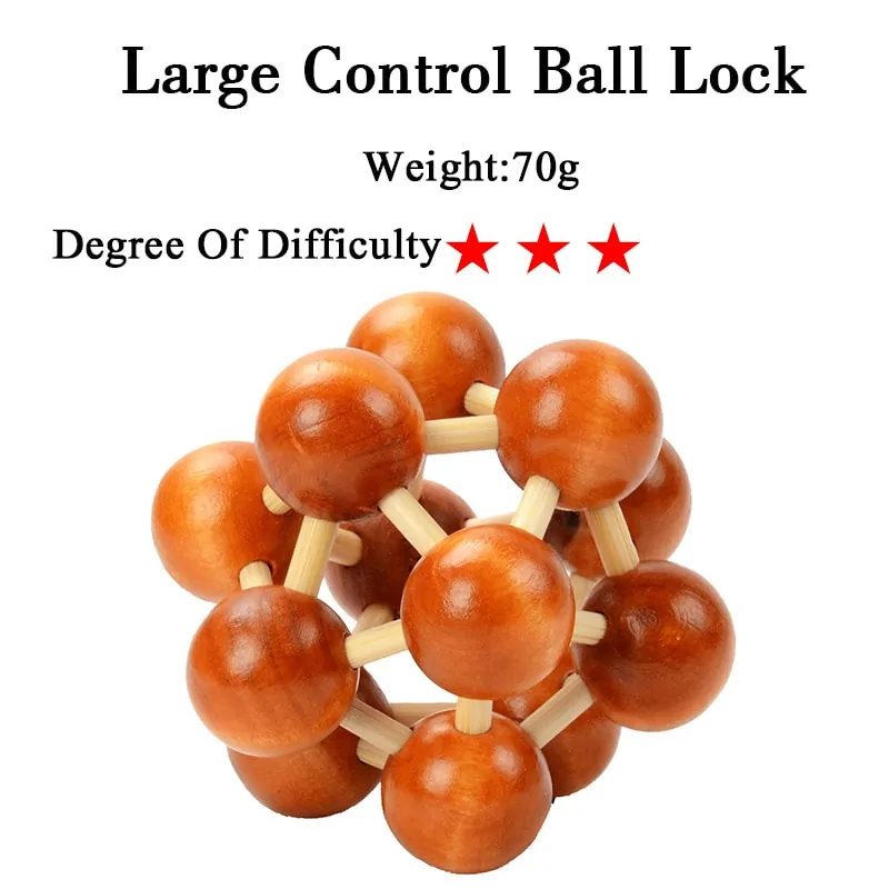 IQ 3D Wooden Brain Teaser Game - Image 42