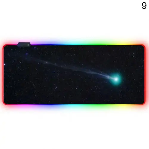 Luminous RGB LED Lights Desktop Gaming Mouse Pad - Image 10