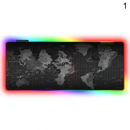 Luminous RGB LED Lights Desktop Gaming Mouse Pad - Image 11