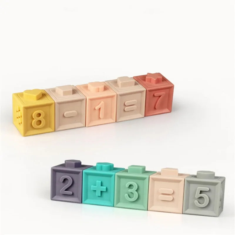 Silicone Educational Building Blocks For Toddlers - Image 5